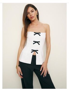 Reformation Essie Linen top